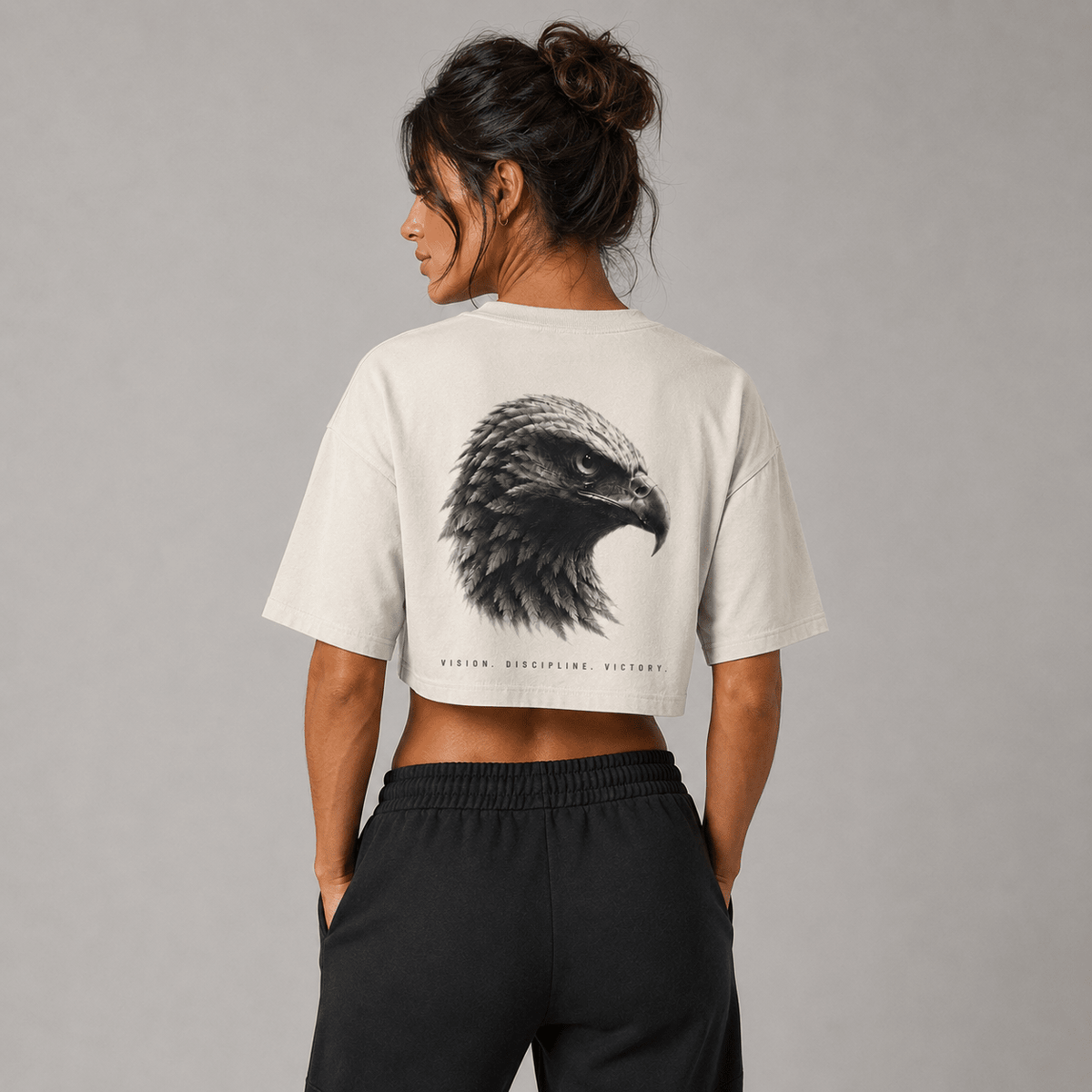 Camiseta cropped OVERSUL27 - Águia - Oversul27