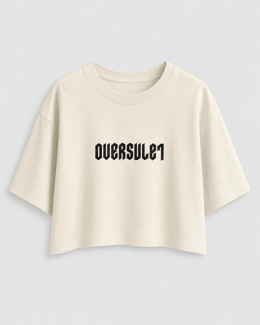Camiseta cropped OVERSUL27 - Leão - Oversul27