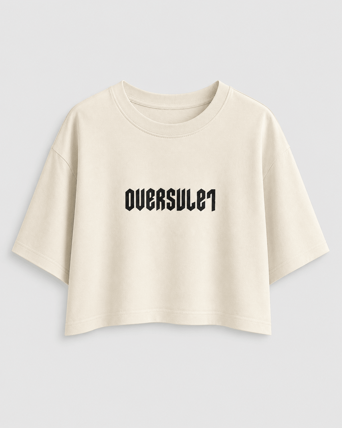 Camiseta cropped OVERSUL27 - Leão - Oversul27