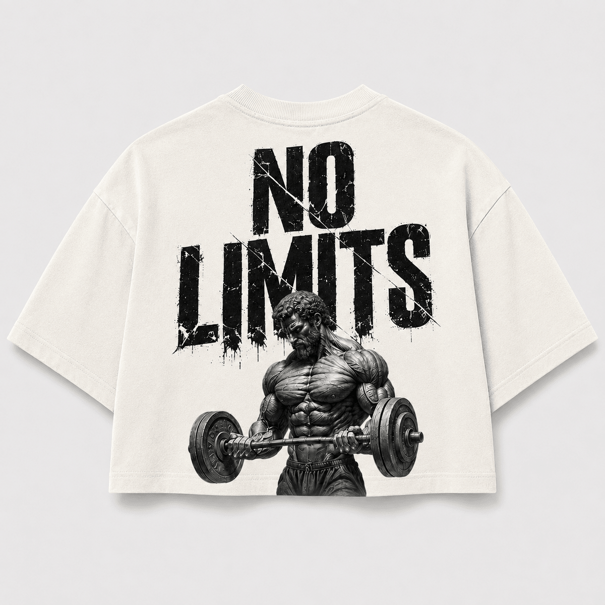 Camiseta cropped OVERSUL27 - No Limits - Oversul27