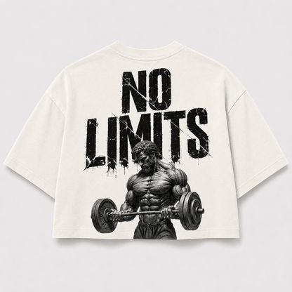 Camiseta cropped OVERSUL27 - No Limits - Oversul27