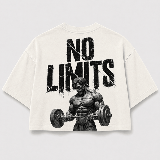Camiseta cropped OVERSUL27 - No Limits - Oversul27