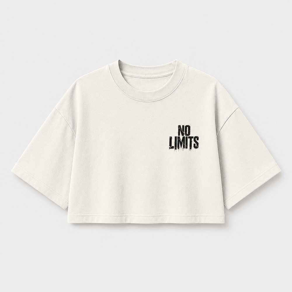 Camiseta cropped OVERSUL27 - No Limits - Oversul27