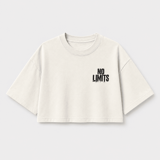 Camiseta cropped OVERSUL27 - No Limits - Oversul27